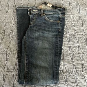 AG stilt cigarette leg jeans